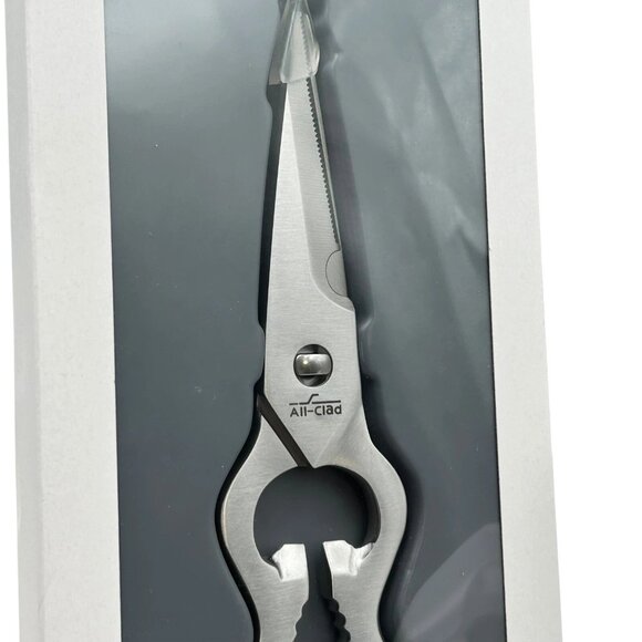 ALL-CLAD Stainless Steel Kitchen Shears Heavy-duty Design for Long-Lasting Durab - Picture 2 of 8